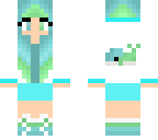 cute whale girl