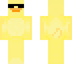 derpy duck with sunglasses