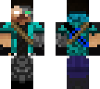 edited cyborg herobrine