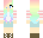 edited pastel girl