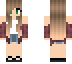 girl with a jacket