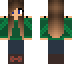 green sweater
