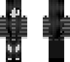 half-head black and white