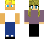 him and her