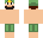 luigi decides to go swimming