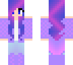 purple and blue