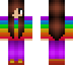 rainbow girl