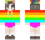 rainbow girl