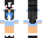 school girl with mask