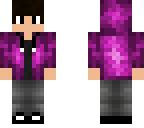 teen boy purple jacket