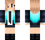 a girl skin