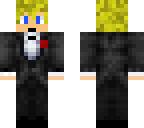blonde tuxido