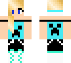 blue creeper girl