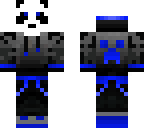 blue panda