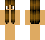 brown haired girl skin base