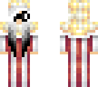 goth popcorn onezie girl