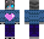 jayfeather27 heart sweater