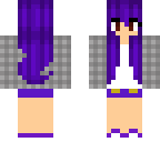 purple and gray plaid