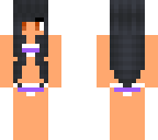 purple bikini