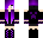 purple creeper girl