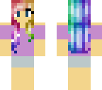 rainbow girl
