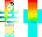 rainbow girl