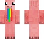 rainbow pig