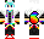 rainbow wolf