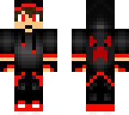 red hoodie