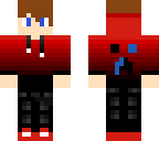 red hoodie skin