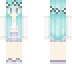 blue anime girl