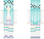 blue anime girl
