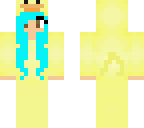 blue haired duck girl improved