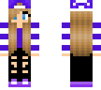 cool purple girl