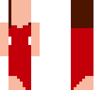 curvy red valentines lady