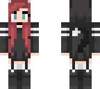 cute redhead cat girl