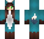 cyan fox girl fixed