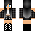edit of a wolf girl skin 