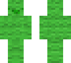 lime green wool camo skin