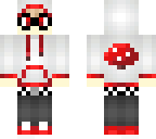 mushroom boy with glass