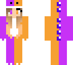 purple 'n' orange dino