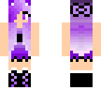 purple cat girl