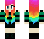 rainbow hair