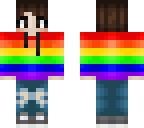 rainbow jacket - me