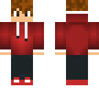 red hoodie