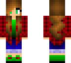 red plaid