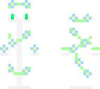 white figure
