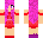 chica de pelo rosa