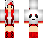 chica panda roja