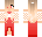 red dress